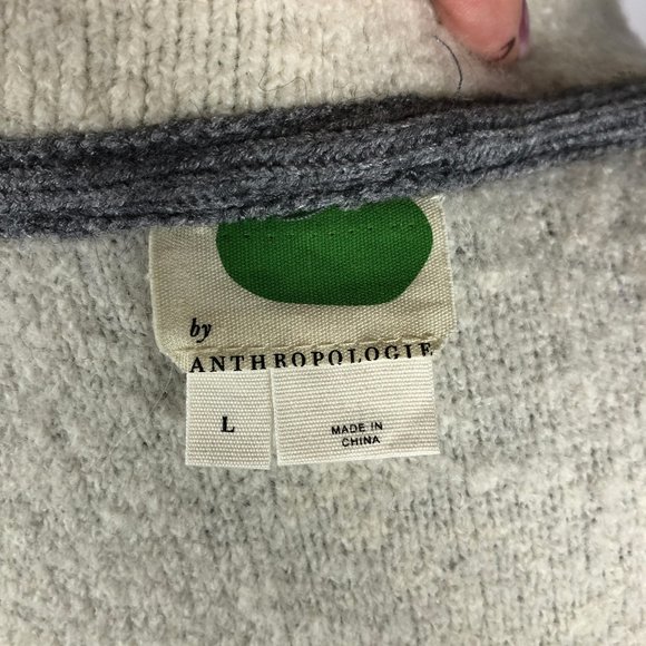 Anthropologie Cherohala Moto Sweater Jacket - Picture 4 of 6